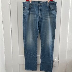 AG Adriano Goldschmied Classic Blue Straight Jeans
